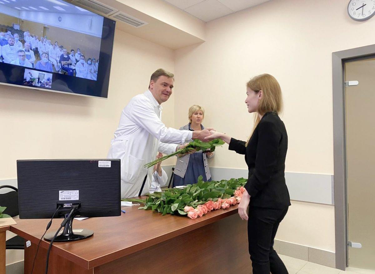 Сотрудники ГКОБ №1 были отмечены Благодарностями Министерства здравоохранения Российской Федерации
