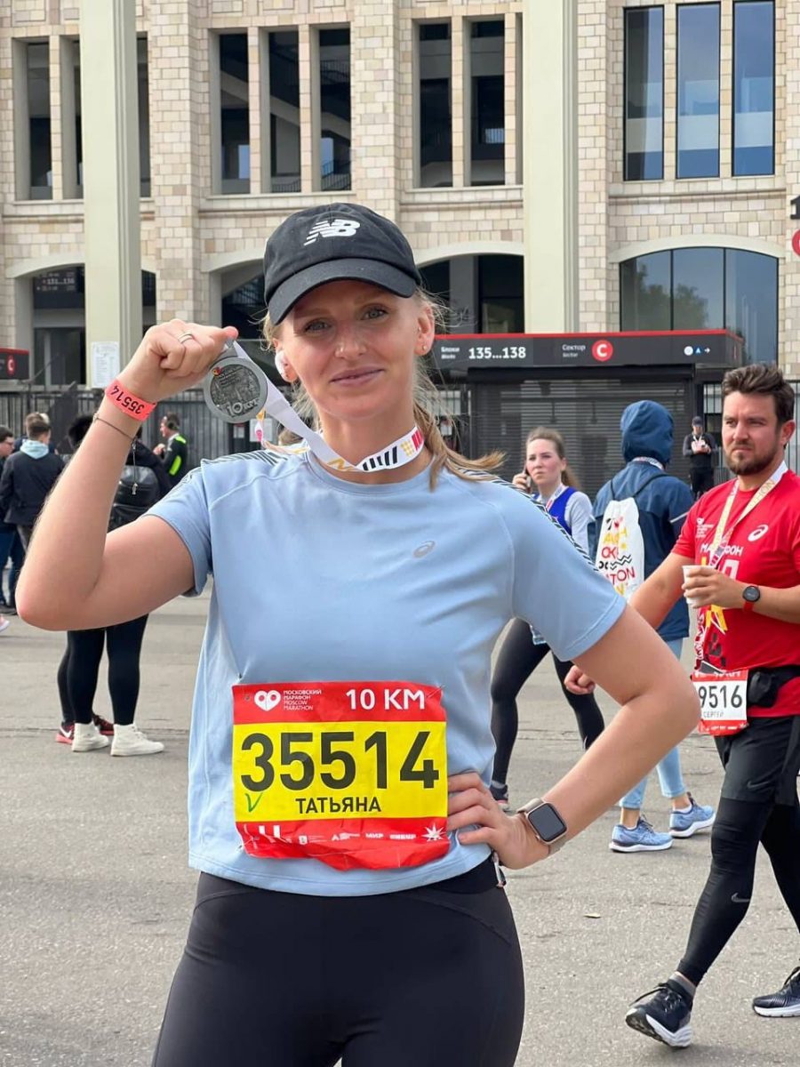 Врачи Первой онкологической больницы Москвы приняли участие в самом крупном марафоне России по бегу